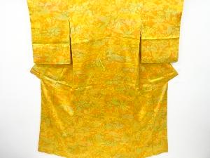 唐花模様小紋着物